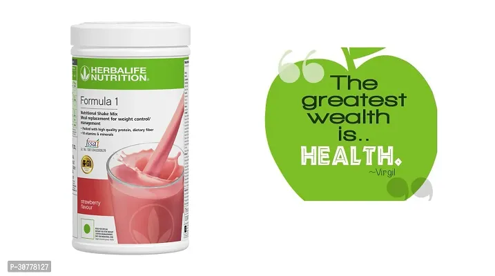 Herbalife  Nutrition  Formula 1  Strawberryshake 500 Gm  [pack1]-thumb0