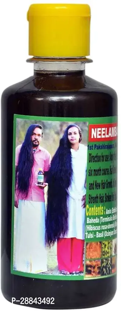 Classic Adivasi Neelambari Premium Quality Hair Medicine Oil For Hair Regrowth - Hair Fall Control - 250 Ml Hair Oil (250 Ml) Pack Of 1-thumb0