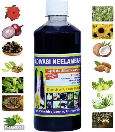 Classic Adivasi Neelambari 1Medicine Ayurvedic Hair Growth Natural Herbal Hair Oil (100 Ml) Pack Of 1-thumb0