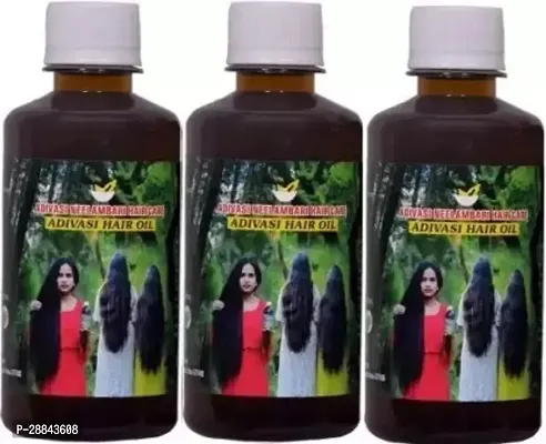 Classic Adivasi Neelambari Ayurvedic Hair Care Made By Pure Ayurvedic Herbs 1 Hair Oil (300 Ml) Pack Of 3-thumb0