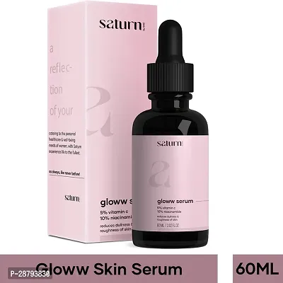 Classic 60Ml Jumbo Pack - 5% Vitamin C Face Serum With Niacinamide | For Glowing Face ,60 Ml-thumb0