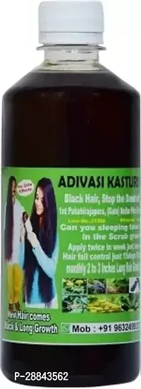 Classic Adivasi Kasturi Kalkin Herbal Hair Oil Gr Hair Oil (200 Ml) Pack Of 1-thumb0