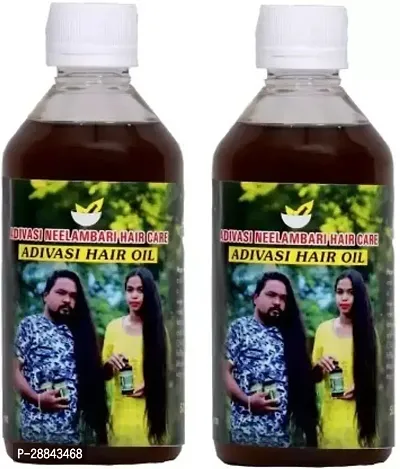 Classic Adivasi Neelambari Medicine All Type Of Hair Problem Herbal Growth Hair Oil 500 Ml Hair Oil (500 Ml) Pack Of 2-thumb0