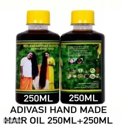 Classic Adivasi Neelambari Pure Ayurvec Herbal Heir Oil 250Ml Pack Of 2 Hair Oil (500 Ml) Pack Of 2-thumb0