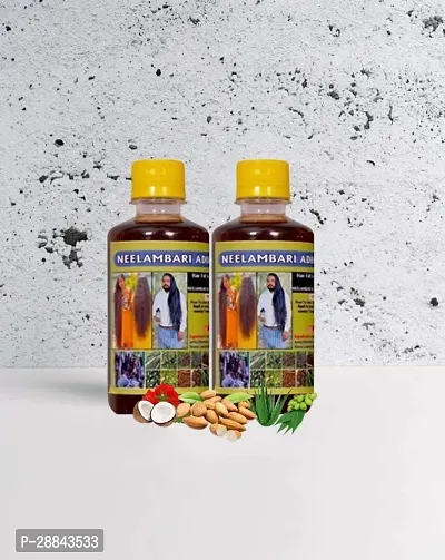 Classic Adivasi Neelambari Aryuvedik Hair Growth Herbel 250Ml Pack Of 2 Hair Oil (500 Ml) Pack Of 2-thumb0