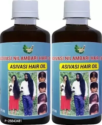 Classic Adivasi Organic Herbal Neelambari Herbal, Hair Oil (500 Ml) Pack Of 2-thumb0