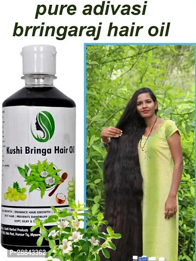 Classic Adivasi Bringa Amla Hair Oilfor Intense Hair Treatment Hair Oil (250 Ml) Pack Of 1