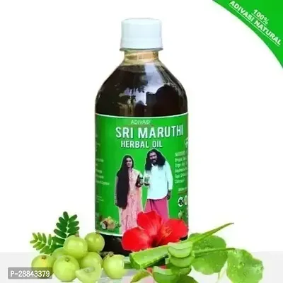 Classic Adivasi Sri Maruthi Premium Hair Oil For Regrowth , Stop Hair Falls Hair Oil (250 Ml) Pack Of 1-thumb0