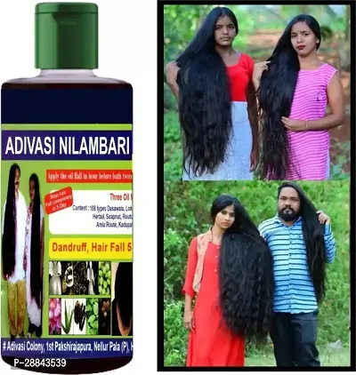 Classic Adivasi Neelambari Medicine Ayurvedic Herbal Anti Hair Fall/Anti Dandruff Hair Oil100 Ml Hair Oil (100 Ml) Pack Of 1-thumb0