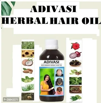 Classic Adivasi Herbal Hair Oil(250Ml) Pack Of 1-thumb0