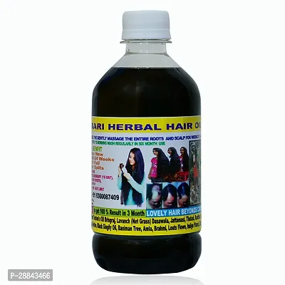 Classic Adivasi Neelambari 100% Natural Hair Regrowth and Hair Fall Control Hair Oil (490 Ml) Pack Of 1-thumb0