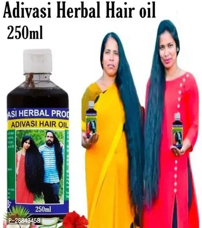 Classic Adivasi Hand Made Hair Growth Oil 250MlB Hair Oil (250 Ml) Pack Of 1-thumb0