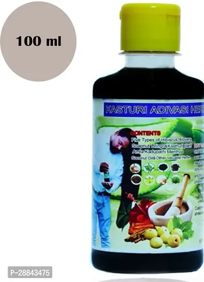 Classic Adivasi Kasturi Herbal Hair Oil Hair Oil (100 Ml) Pack Of 1-thumb0