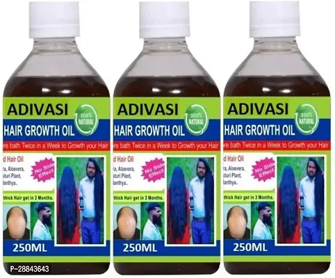 Classic Adivasi Neelambari Ayurvedic Hair Care Made By Pure Ayurvedic Herbs Hair Oil (750 Ml) Pack Of 3-thumb0