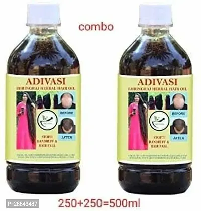 Classic Adivasi Hair Oil 250Ml Pack Of 2 Hair Oil (500 Ml) Pack Of 2-thumb0