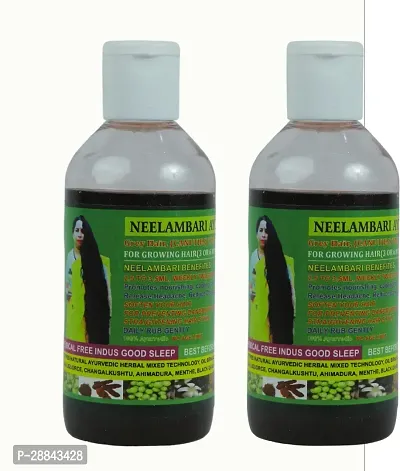 Classic Adivasi Neelambari Hair Care Reduces Hair Fall And Grows New Hair Oil Hair Oil (500 Ml) Pack Of 2-thumb0