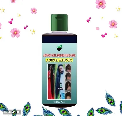 Classic Adivasi Mediciline Hair Oil Sky B 100Ml ( Pack Of 1 ) Hair Oil (100 Ml) Pack Of 1-thumb0