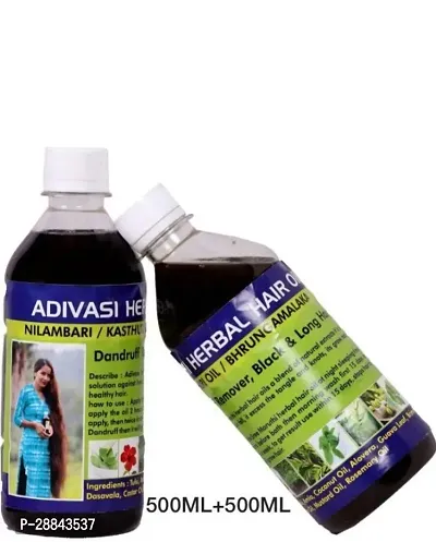 Classic Adivasi Hair Growth Oil 1000Ml Pack Of 1 Hair Oil Pack Of 2-thumb0