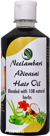 Classic Adivasi Neelambari Onion Ayurvedic Hair Oil For Regrowth Hair Men And Women Hair Oil (250 Ml) Pack Of 1-thumb0