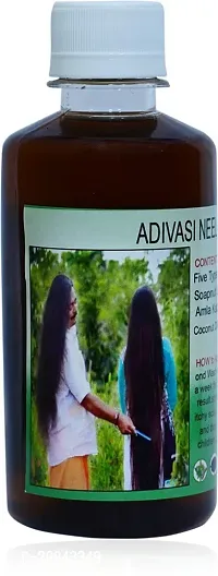 Classic Adivasi Neelambari Hair Oil - Hair Growth Hair Oil - Long Hair Oil (250 Ml) Pack Of 1-thumb0