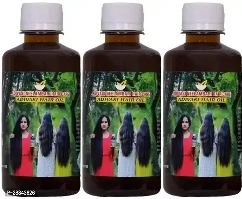 Classic Adivasi Kalkin Amla-With Other Herbs Herbal Hair Growth Oil (600Ml) Hair Oil (600 Ml) Pack Of 3-thumb0