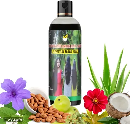 Classic Adivasi Neelambari Ayurvedic Hair Care Made By Pure Ayurvedic Herbs Fd Hair Oil (100 Ml) Pack Of 1-thumb0