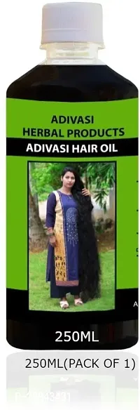 Classic Adivasi Harbal and Natural Hair Oil 250Ml (Pack Of 1) Hair Oil Pack Of 1-thumb0