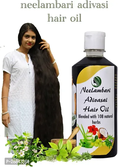 Classic Adivasi Neelambari Hair Care Oil Best Hair Growth Oil Hair Oil (250 Ml) Pack Of 1-thumb0