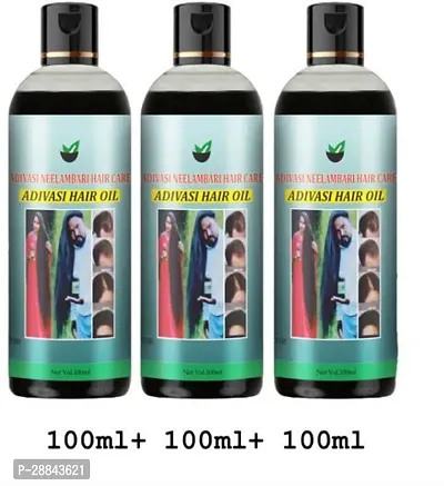 Classic Adivasi Hair Growth Oil Sb-Tp Hair Oil (300 Ml) Pack Of 3-thumb0