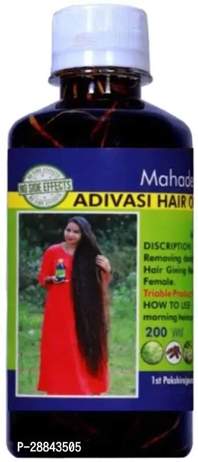 Classic Adivasi Hair Growth Oil 250Ml B- Hair Oil (250 Ml) Pack Of 1-thumb0