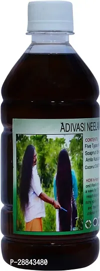 Classic Adivasi Herbal Hair Oil 500 Ml - Hair Growth Hair Oil 500 Ml - Long Hair Oil 500 Ml Hair Oil (500 Ml) Pack Of 1-thumb0