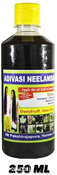 Classic Adivasi Hair Growth Oil Jadibutti Hair Oil (250 Ml) Pack Of 1-thumb0