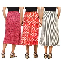 WOMENS Cotton Blend SKIRT Pack of 3-thumb1