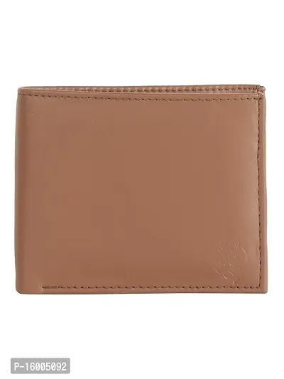 AVMART Indian Light Tan Leather Men's Wallet (Light Tan 05)