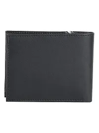 AVMART Indian Black Leather Men's Wallet (Black 011)-thumb4