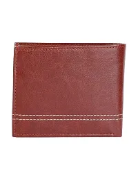 AVMART Indian Tan Leather Men's Wallet (TAN 008)-thumb4