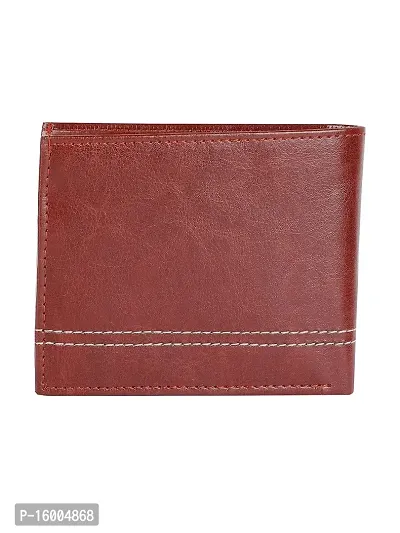 AVMART Indian Tan Leather Men's Wallet (TAN 008)-thumb5