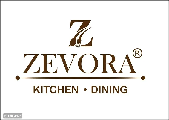 ZEVORA Pack of 2 Stainless Steel Basting/Serving Spoon (Chamcha) 25 cm-thumb5