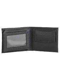 AVMART Indian Black Leather Men's Wallet (Black 07)-thumb3