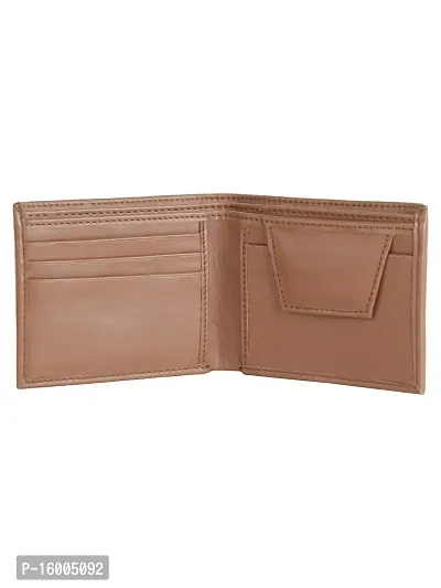 AVMART Indian Light Tan Leather Men's Wallet (Light Tan 05)-thumb2