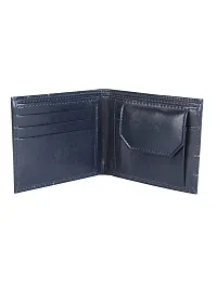 AVMART Indian Blue Leather Men's Wallet (Blue 19)-thumb1