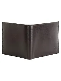 ZEVORA Men's and Women's Leather Card Holder Coin Wallet (Dark Brown)-thumb3