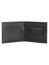 AVMART Indian Black Leather Men's Wallet (Black 06)-thumb1