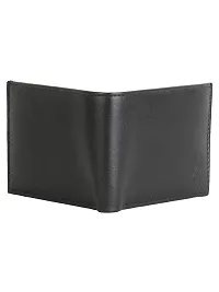 AVMART Indian Black Leather Men's Wallet (Black 06)-thumb3