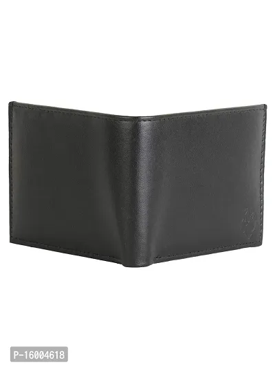 AVMART Indian Black Leather Men's Wallet (Black 06)-thumb4