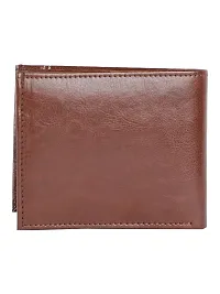 AVMART Indian Brown Leather Men's Wallet (Brown 15)-thumb4