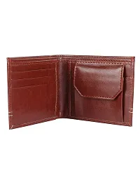 AVMART Indian Tan Leather Men's Wallet (TAN 008)-thumb1