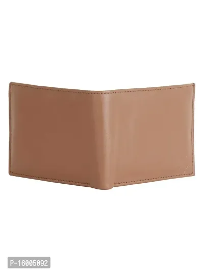 AVMART Indian Light Tan Leather Men's Wallet (Light Tan 05)-thumb4