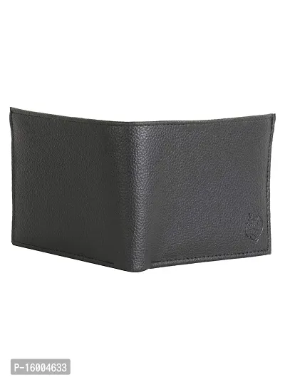 AVMART Indian Black Leather Men's Wallet (Black 07)-thumb5