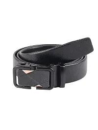 ZEVORA Men's Casual,Formal Leather Auto Lock Buckle Belt-thumb3